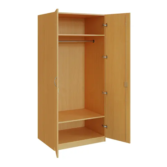 Q 22-80 skříň šatní, 2-dvéřová, 800x600x1800mm, buk royal